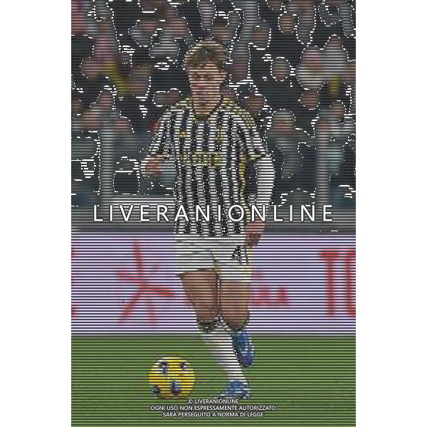 Torino 26.11.2023 Allianz Stadium @Manuela Viganti/Ag. Aldo Liverani sas Juventus vs Inter Campionato Calcio Serie A TIM 2023/2024 13a giornata Nella foto: hans nicolussi caviglia