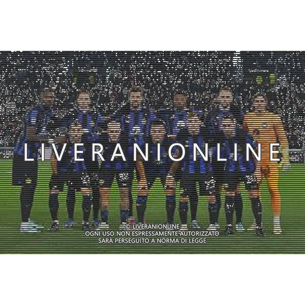 Torino 26.11.2023 Allianz Stadium @Manuela Viganti/Ag. Aldo Liverani sas Juventus vs Inter Campionato Calcio Serie A TIM 2023/2024 13a giornata Nella foto: la formazione dell\'inter da sx verso dx: marcus thuram, matteo darmian, francesco acerbi, denzel dumfries, stefan de vrij, yann sommer, henrik mkhitaryan, federico dimarco, lautaro martinez, nicolò barella, hakan chalanoglu