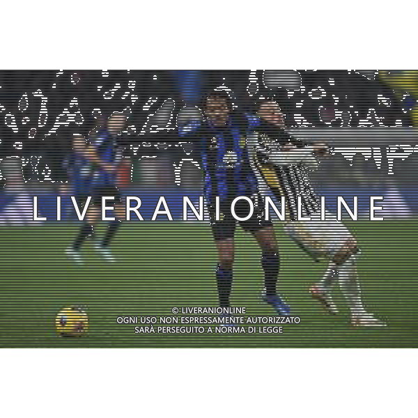 Torino 26.11.2023 Allianz Stadium @Manuela Viganti/Ag. Aldo Liverani sas Juventus vs Inter Campionato Calcio Serie A TIM 2023/2024 13a giornata Nella foto: juan cuadrado e filip kostic