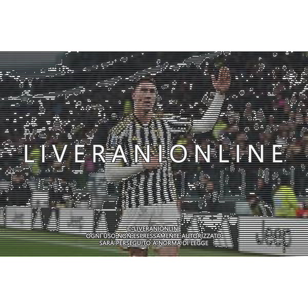 Torino 26.11.2023 Allianz Stadium @Manuela Viganti/Ag. Aldo Liverani sas Juventus vs Inter Campionato Calcio Serie A TIM 2023/2024 13a giornata Nella foto: esultanza dusan vlahovic dopo il gol