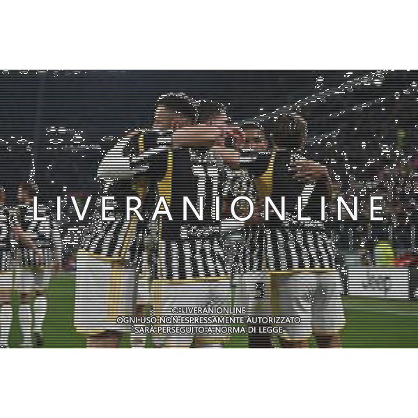 Torino 26.11.2023 Allianz Stadium @Manuela Viganti/Ag. Aldo Liverani sas Juventus vs Inter Campionato Calcio Serie A TIM 2023/2024 13a giornata Nella foto: esultanza juventus dopo il gol di dusan vlahovic
