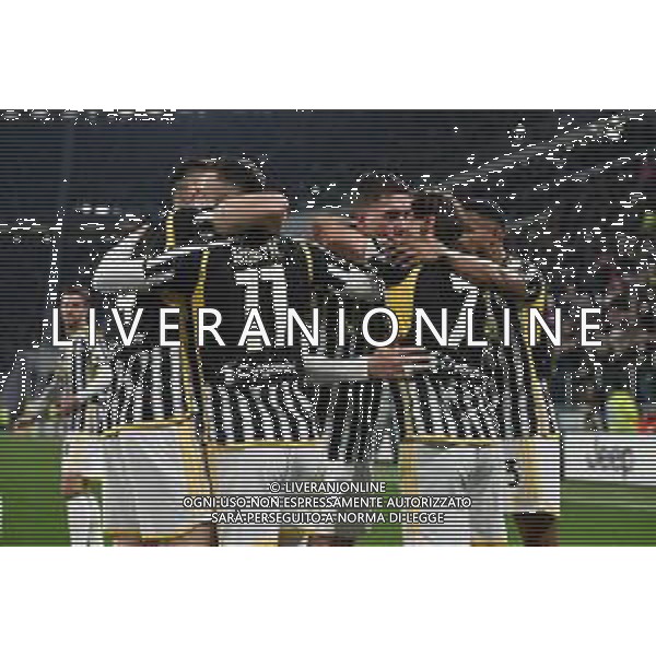 Torino 26.11.2023 Allianz Stadium @Manuela Viganti/Ag. Aldo Liverani sas Juventus vs Inter Campionato Calcio Serie A TIM 2023/2024 13a giornata Nella foto: esultanza juventus dopo il gol di dusan vlahovic