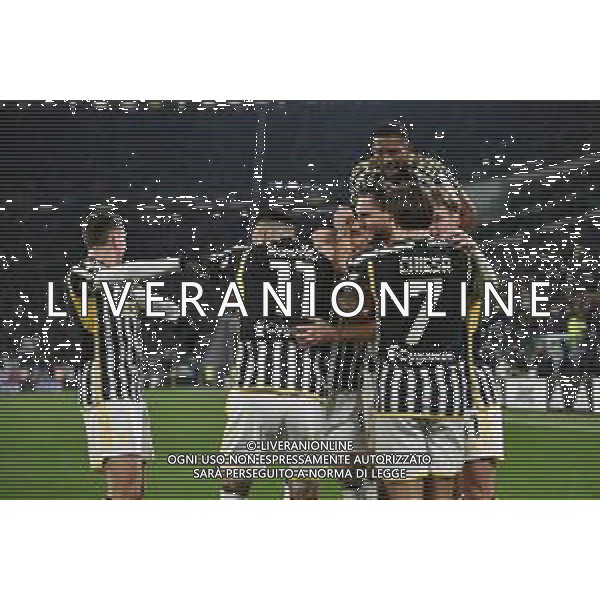 Torino 26.11.2023 Allianz Stadium @Manuela Viganti/Ag. Aldo Liverani sas Juventus vs Inter Campionato Calcio Serie A TIM 2023/2024 13a giornata Nella foto: esultanza juventus dopo il gol di dusan vlahovic