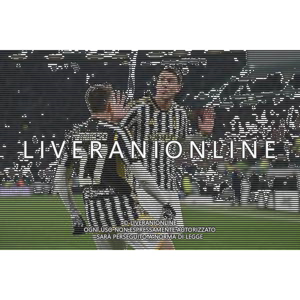 Torino 26.11.2023 Allianz Stadium @Manuela Viganti/Ag. Aldo Liverani sas Juventus vs Inter Campionato Calcio Serie A TIM 2023/2024 13a giornata Nella foto: esultanza dusan vlahovic dopo il gol