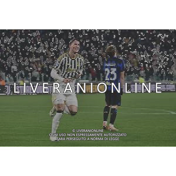 Torino 26.11.2023 Allianz Stadium @Manuela Viganti/Ag. Aldo Liverani sas Juventus vs Inter Campionato Calcio Serie A TIM 2023/2024 13a giornata Nella foto: esultanza dusan vlahovic dopo il gol