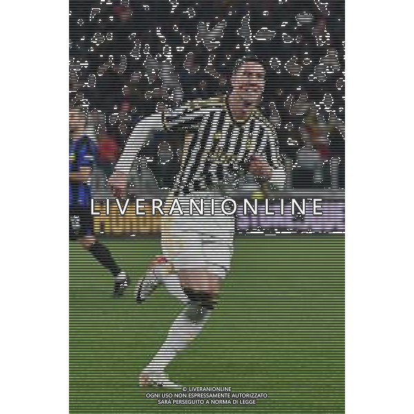 Torino 26.11.2023 Allianz Stadium @Manuela Viganti/Ag. Aldo Liverani sas Juventus vs Inter Campionato Calcio Serie A TIM 2023/2024 13a giornata Nella foto: esultanza dusan vlahovic dopo il gol