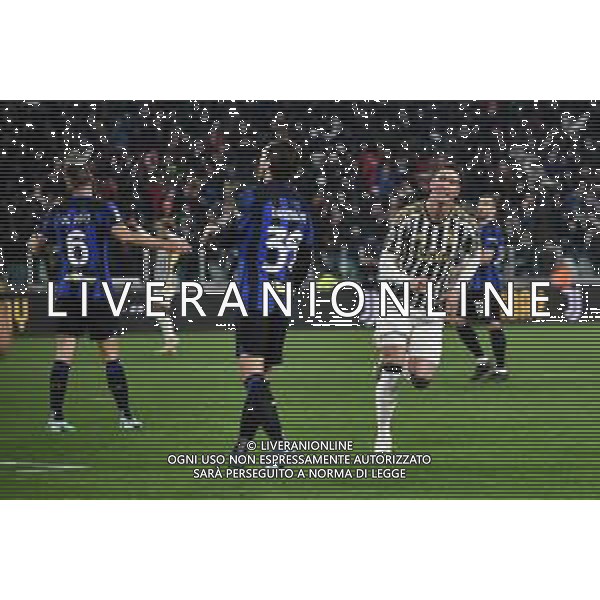 Torino 26.11.2023 Allianz Stadium @Manuela Viganti/Ag. Aldo Liverani sas Juventus vs Inter Campionato Calcio Serie A TIM 2023/2024 13a giornata Nella foto: esultanza dusan vlahovic dopo il gol
