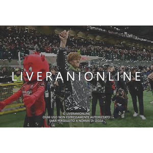 Milan vs Borussia Dortmund nella foto Jannik Sinner Milano 28-11-2023 Stadio Giuseppe Meazza - San Siro UEFA Champions League fase a gironi 5a giornata - Gruppo F foto Roberto Garavaglia/ag. Aldo Liverani sas