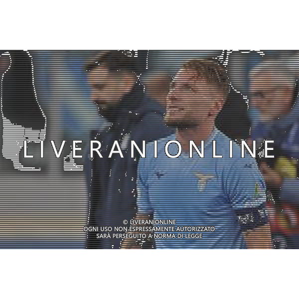 Lazio vs Celtic - Champions League - 5 Giornata - Stadio Olimpico - Roma 28-11-2023 nella foto Esultanza Ciro Immobile foto federico gaetano-ag aldo liverani sas