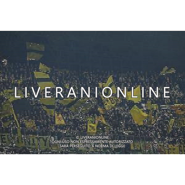 Milan vs Borussia Dortmund nella foto tifosi Borussia Dortmund Milano 28-11-2023 Stadio Giuseppe Meazza - San Siro UEFA Champions League fase a gironi 5a giornata - Gruppo F foto Roberto Garavaglia/ag. Aldo Liverani sas/AGENZIA ALDO LIVERANI SAS