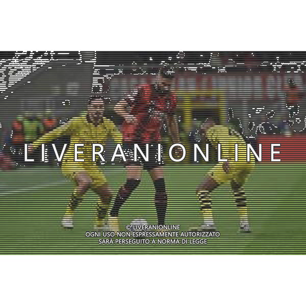 Milan vs Borussia Dortmund nella foto Olivier Giroud (Milan) Milano 28-11-2023 Stadio Giuseppe Meazza - San Siro UEFA Champions League fase a gironi 5a giornata - Gruppo F foto Roberto Garavaglia/ag. Aldo Liverani sas/AGENZIA ALDO LIVERANI SAS