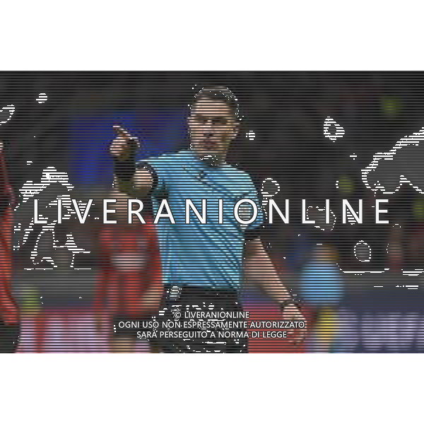 Milan vs Borussia Dortmund nella foto l\'arbitro Istvan Kovacs (ROM) Milano 28-11-2023 Stadio Giuseppe Meazza - San Siro UEFA Champions League fase a gironi 5a giornata - Gruppo F foto Roberto Garavaglia/ag. Aldo Liverani sas/AGENZIA ALDO LIVERANI SAS