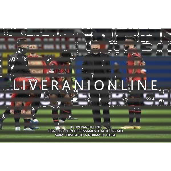 Milan vs Borussia Dortmund nella foto delusione Milan a fine gara Milano 28-11-2023 Stadio Giuseppe Meazza - San Siro UEFA Champions League fase a gironi 5a giornata - Gruppo F foto Roberto Garavaglia/ag. Aldo Liverani sas/AGENZIA ALDO LIVERANI SAS