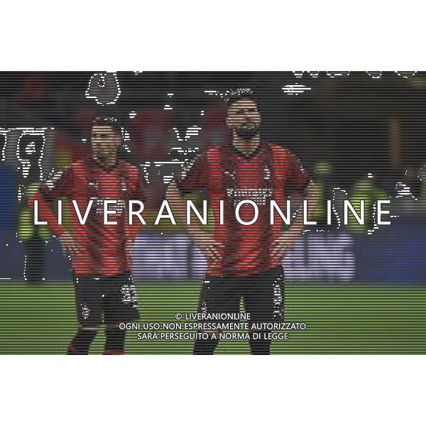 Milan vs Borussia Dortmund nella foto Olivier Giroud (Milan) delusione a fine gara Milano 28-11-2023 Stadio Giuseppe Meazza - San Siro UEFA Champions League fase a gironi 5a giornata - Gruppo F foto Roberto Garavaglia/ag. Aldo Liverani sas/AGENZIA ALDO LIVERANI SAS