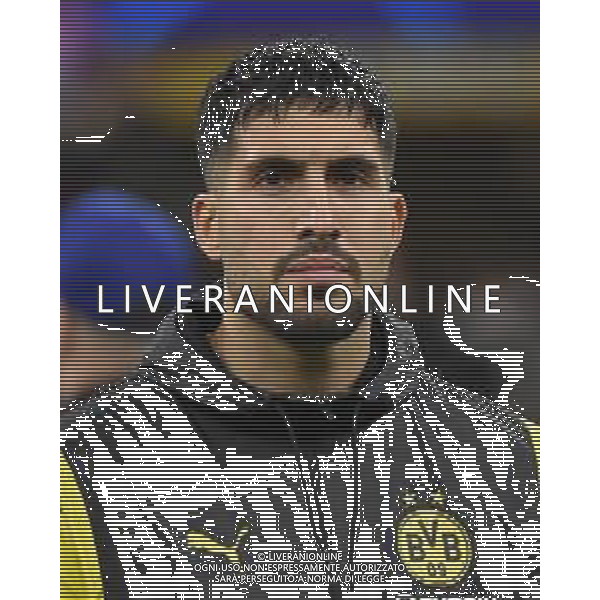 Milan vs Borussia Dortmund nella foto Emre Can (Borussia Dortmund) Milano 28-11-2023 Stadio Giuseppe Meazza - San Siro UEFA Champions League fase a gironi 5a giornata - Gruppo F foto Roberto Garavaglia/ag. Aldo Liverani sas