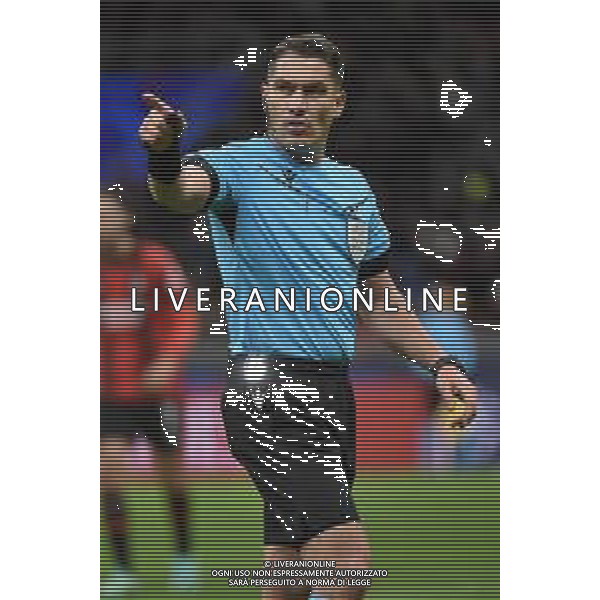 Milan vs Borussia Dortmund nella foto l\'arbitro Istvan Kovacs (ROM) Milano 28-11-2023 Stadio Giuseppe Meazza - San Siro UEFA Champions League fase a gironi 5a giornata - Gruppo F foto Roberto Garavaglia/ag. Aldo Liverani sas