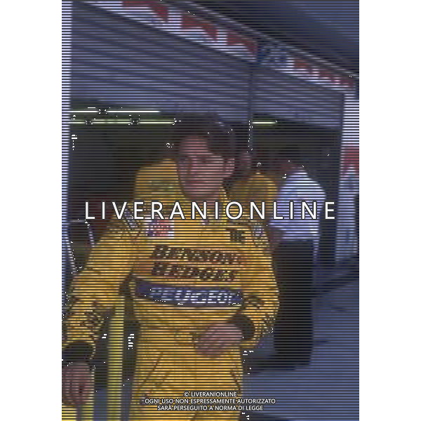 RETROSPETTIVA GIANCARLO FISICHELLA PILOTA F1 NELLA FOTO GIANCARLO FISICHELLA NELL\'ANNO 1997 AG CONTROLUCE.-AG ALDO LIVERANI SAS