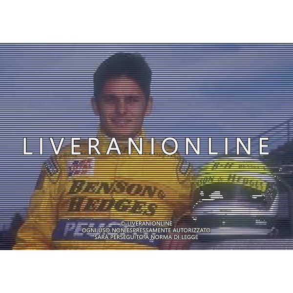 RETROSPETTIVA GIANCARLO FISICHELLA PILOTA F1 NELLA FOTO GIANCARLO FISICHELLA NELL\'ANNO 1997 AG CONTROLUCE.-AG ALDO LIVERANI SAS