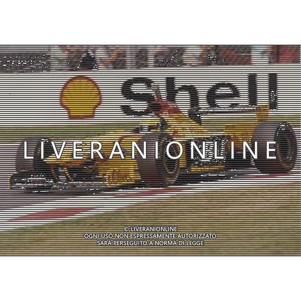 RETROSPETTIVA GIANCARLO FISICHELLA PILOTA F1 NELLA FOTO GIANCARLO FISICHELLA NELL\'ANNO 1997 AG CONTROLUCE.-AG ALDO LIVERANI SAS