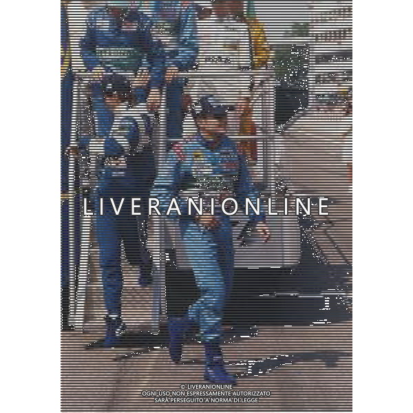 RETROSPETTIVA GIANCARLO FISICHELLA PILOTA F1 NELLA FOTO GIANCARLO FISICHELLA NELL\'ANNO 1998 GP MONZA F1 AG CONTROLUCE.-AG ALDO LIVERANI SAS