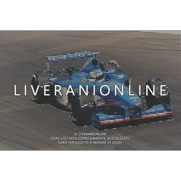 RETROSPETTIVA GIANCARLO FISICHELLA PILOTA F1 NELLA FOTO GIANCARLO FISICHELLA NELL\'ANNO 1998 GP MONZA F1 AG CONTROLUCE.-AG ALDO LIVERANI SAS