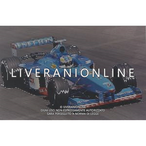 RETROSPETTIVA GIANCARLO FISICHELLA PILOTA F1 NELLA FOTO GIANCARLO FISICHELLA NELL\'ANNO 1998 GP MONZA F1 AG CONTROLUCE.-AG ALDO LIVERANI SAS 