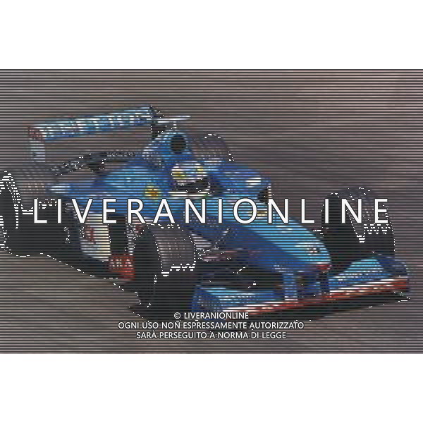 RETROSPETTIVA GIANCARLO FISICHELLA PILOTA F1 NELLA FOTO GIANCARLO FISICHELLA NELL\'ANNO 1998 GP MONZA F1 AG CONTROLUCE.-AG ALDO LIVERANI SAS 