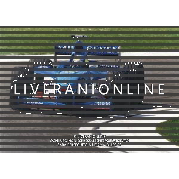 RETROSPETTIVA GIANCARLO FISICHELLA PILOTA F1 NELLA FOTO GIANCARLO FISICHELLA NELL\'ANNO 1998 GP MONZA F1 AG CONTROLUCE.-AG ALDO LIVERANI SAS 