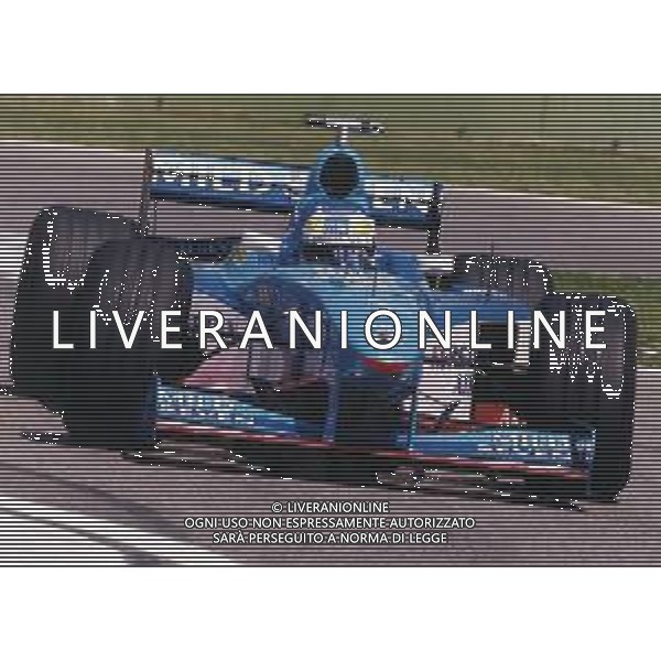 RETROSPETTIVA GIANCARLO FISICHELLA PILOTA F1 NELLA FOTO GIANCARLO FISICHELLA NELL\'ANNO 1998 GP MONZA F1 AG CONTROLUCE.-AG ALDO LIVERANI SAS 
