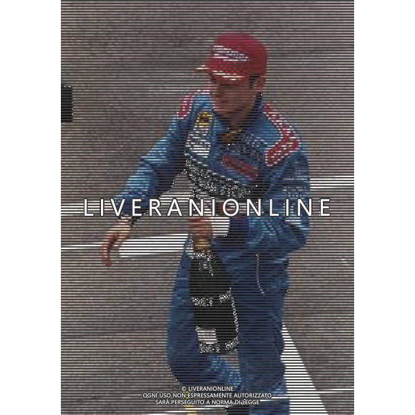 RETROSPETTIVA GIANCARLO FISICHELLA PILOTA F1 NELLA FOTO GIANCARLO FISICHELLA NELL\'ANNO 1998 GP DI MONTECARLO AG CONTROLUCE.-AG ALDO LIVERANI SAS 