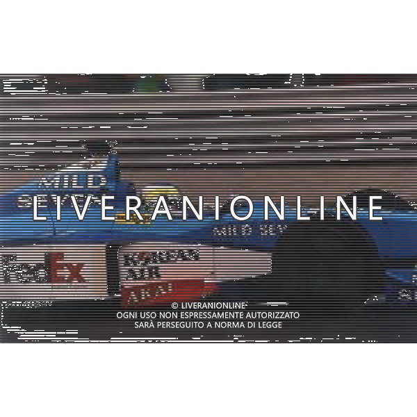RETROSPETTIVA GIANCARLO FISICHELLA PILOTA F1 NELLA FOTO GIANCARLO FISICHELLA NELL\'ANNO 1998 GP MONZA F1 AG CONTROLUCE.-AG ALDO LIVERANI SAS