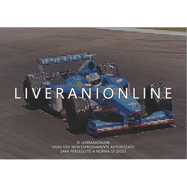 RETROSPETTIVA GIANCARLO FISICHELLA PILOTA F1 NELLA FOTO GIANCARLO FISICHELLA NELL\'ANNO 1998 GP MONZA F1 AG CONTROLUCE.-AG ALDO LIVERANI SAS 