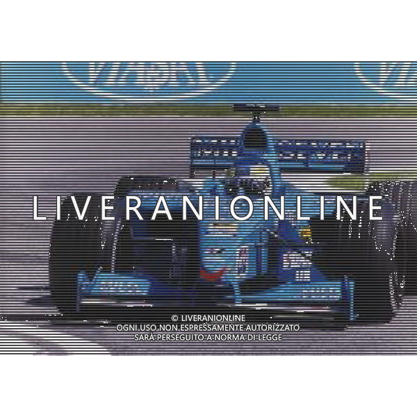 RETROSPETTIVA GIANCARLO FISICHELLA PILOTA F1 NELLA FOTO GIANCARLO FISICHELLA NELL\'ANNO 2000  AG CONTROLUCE.-AG ALDO LIVERANI SAS  