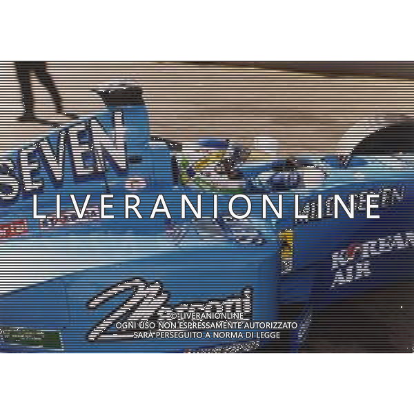 RETROSPETTIVA GIANCARLO FISICHELLA PILOTA F1 NELLA FOTO GIANCARLO FISICHELLA NELL\'ANNO 2000  AG CONTROLUCE.-AG ALDO LIVERANI SAS  
