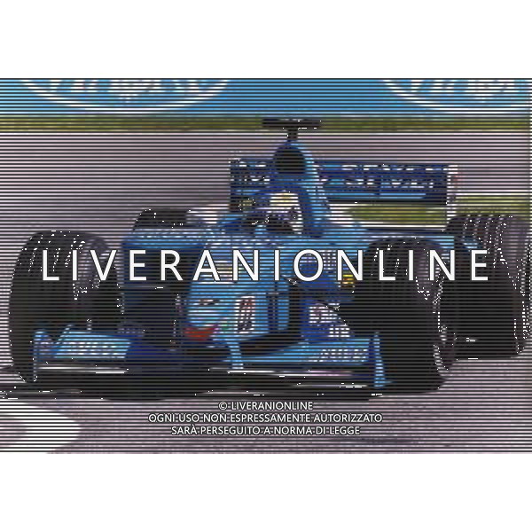 RETROSPETTIVA GIANCARLO FISICHELLA PILOTA F1 NELLA FOTO GIANCARLO FISICHELLA NELL\'ANNO 2000  AG CONTROLUCE.-AG ALDO LIVERANI SAS  