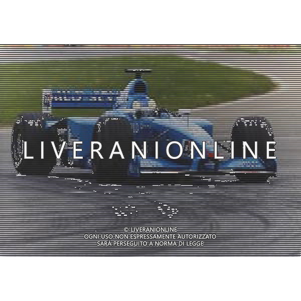 RETROSPETTIVA GIANCARLO FISICHELLA PILOTA F1 NELLA FOTO GIANCARLO FISICHELLA NELL\'ANNO 2000  AG CONTROLUCE.-AG ALDO LIVERANI SAS  