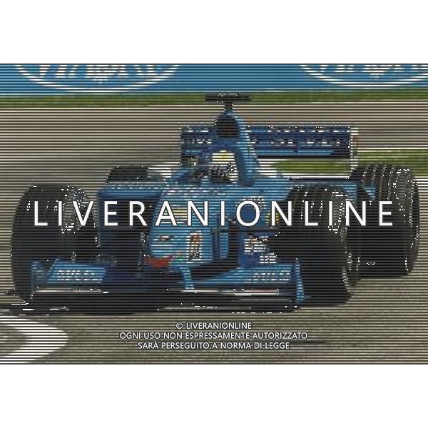 RETROSPETTIVA GIANCARLO FISICHELLA PILOTA F1 NELLA FOTO GIANCARLO FISICHELLA NELL\'ANNO 2000  AG CONTROLUCE.-AG ALDO LIVERANI SAS  