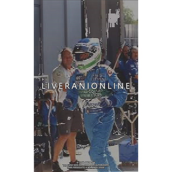 RETROSPETTIVA GIANCARLO FISICHELLA PILOTA F1 NELLA FOTO GIANCARLO FISICHELLA NELL\'ANNO 2000  AG CONTROLUCE.-AG ALDO LIVERANI SAS  