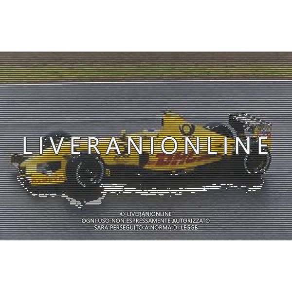 RETROSPETTIVA GIANCARLO FISICHELLA PILOTA F1 NELLA FOTO GIANCARLO FISICHELLA NELL\'ANNO 2002  AG CONTROLUCE.-AG ALDO LIVERANI SAS 
