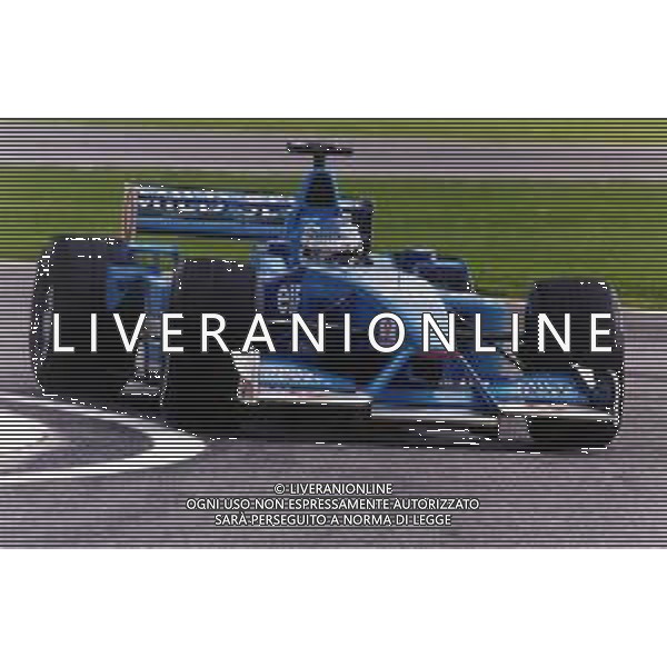 RETROSPETTIVA GIANCARLO FISICHELLA PILOTA F1 NELLA FOTO GIANCARLO FISICHELLA NELL\'ANNO 2001  AG CONTROLUCE.-AG ALDO LIVERANI SAS   