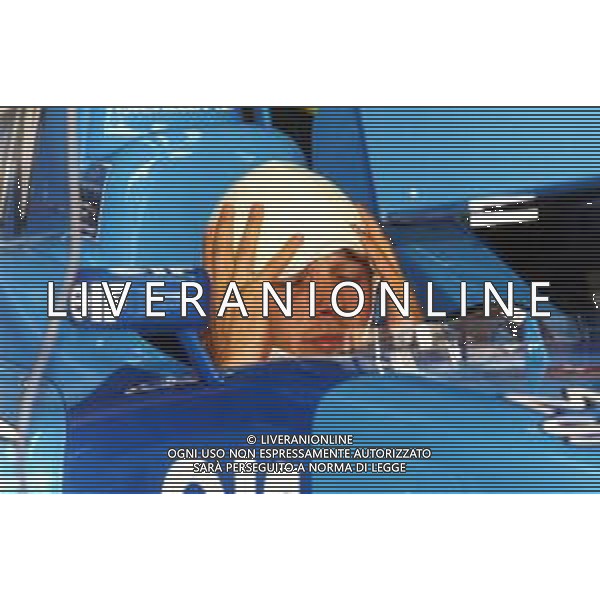 RETROSPETTIVA GIANCARLO FISICHELLA PILOTA F1 NELLA FOTO GIANCARLO FISICHELLA NELL\'ANNO 2001  AG CONTROLUCE.-AG ALDO LIVERANI SAS   