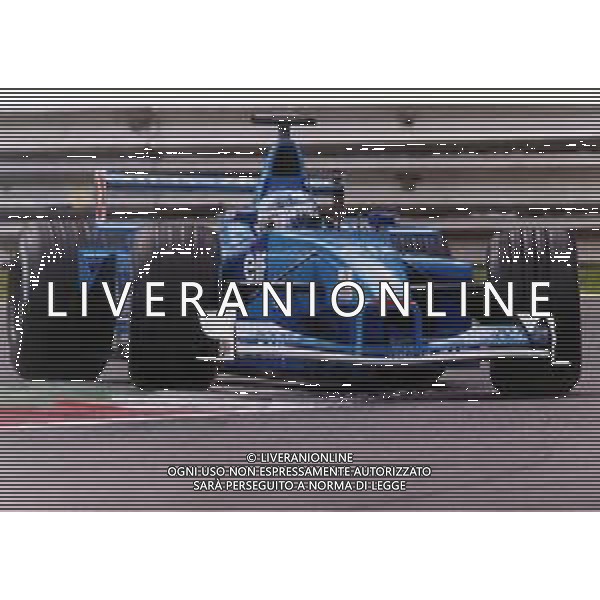 RETROSPETTIVA GIANCARLO FISICHELLA PILOTA F1 NELLA FOTO GIANCARLO FISICHELLA NELL\'ANNO 2001  AG CONTROLUCE.-AG ALDO LIVERANI SAS   