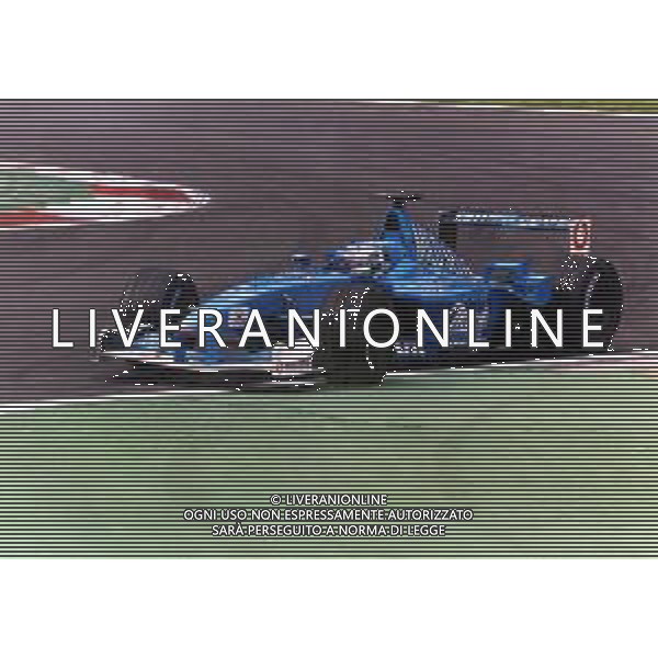 RETROSPETTIVA GIANCARLO FISICHELLA PILOTA F1 NELLA FOTO GIANCARLO FISICHELLA NELL\'ANNO 2001  AG CONTROLUCE.-AG ALDO LIVERANI SAS  
