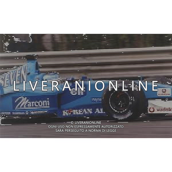 RETROSPETTIVA GIANCARLO FISICHELLA PILOTA F1 NELLA FOTO GIANCARLO FISICHELLA NELL\'ANNO 2001  AG CONTROLUCE.-AG ALDO LIVERANI SAS   