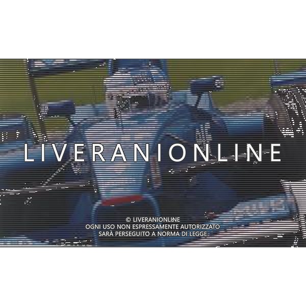 RETROSPETTIVA GIANCARLO FISICHELLA PILOTA F1 NELLA FOTO GIANCARLO FISICHELLA NELL\'ANNO 2001  AG CONTROLUCE.-AG ALDO LIVERANI SAS   
