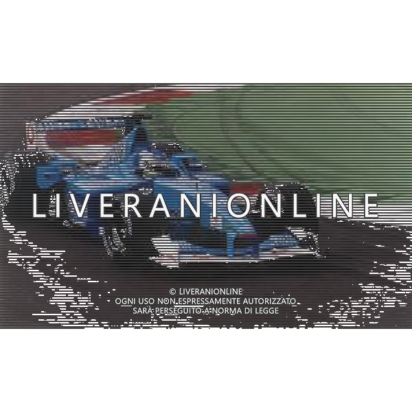 RETROSPETTIVA GIANCARLO FISICHELLA PILOTA F1 NELLA FOTO GIANCARLO FISICHELLA NELL\'ANNO 2001  AG CONTROLUCE.-AG ALDO LIVERANI SAS   