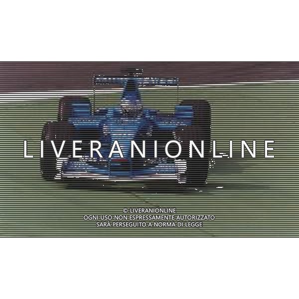 RETROSPETTIVA GIANCARLO FISICHELLA PILOTA F1 NELLA FOTO GIANCARLO FISICHELLA NELL\'ANNO 2001  AG CONTROLUCE.-AG ALDO LIVERANI SAS   