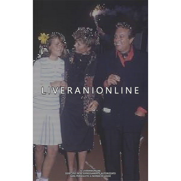 DIAP-RETROSPETTIVA ALBERTO LIONELLO ATTORE NELLA FOTO ALBERTO LIONELLO CON ERIKA BLANC NELL\'ANNO 1984 A ROMA FOTO EDGARDO DELLA SCORCIOSA-AG ALDO LIVERANI SAS