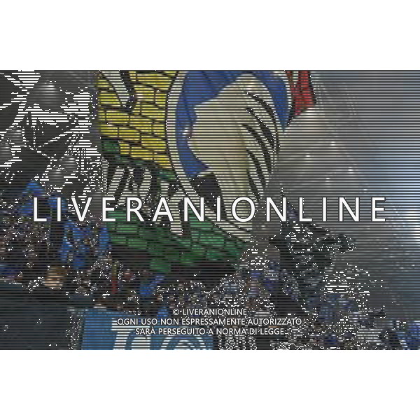 TVRG Atalanta vs Sporting Lisbona nella foto tifosi Atalanta Bergamo 30-11-2023 Gewiss Stadium - Stadio Atleti Azzurri d\'Italia UEFA Europa League - fase a gironi Gruppo D - 5a giornata foto Roberto Garavaglia/ag. Aldo Liverani sas