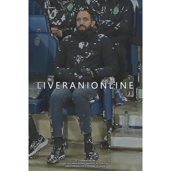 TVRG Atalanta vs Sporting Lisbona nella foto Ruben Filipe Marques Amorim allenatore Sporting Lisbona Bergamo 30-11-2023 Gewiss Stadium - Stadio Atleti Azzurri d\'Italia UEFA Europa League - fase a gironi Gruppo D - 5a giornata foto Roberto Garavaglia/ag. Aldo Liverani sas